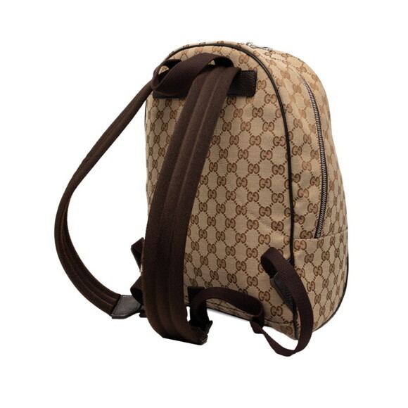 GUCCI Brown Leather Backpack main image 8